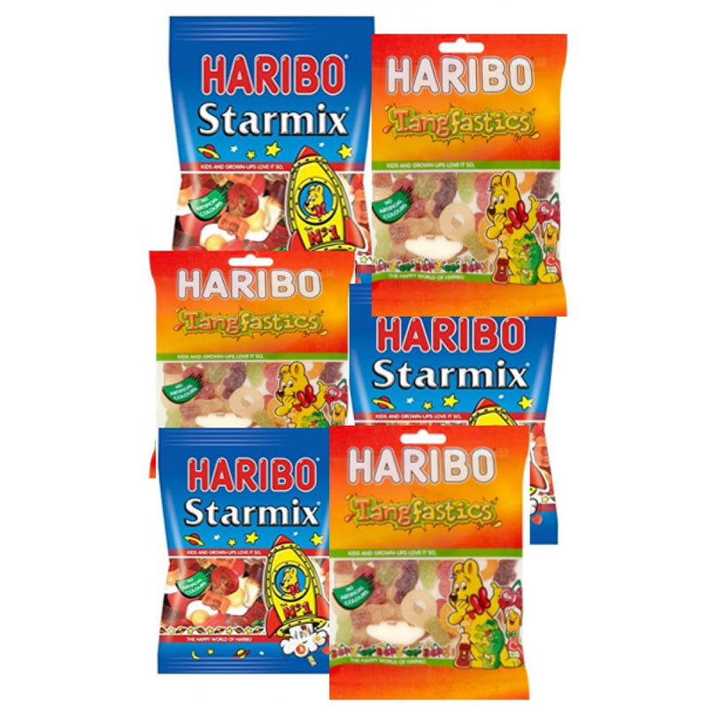Haribo 12 x 160g Starmix & Tangtastic Sweets {12 Packet Offer} - UK BUSINESS SUPPLIES