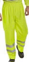 Hi Visibility Pull Over Trousers YELLOW {All Sizes} - UK BUSINESS SUPPLIES