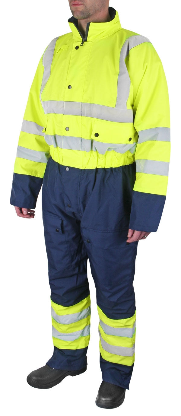 Beeswift Two Tone Small Thermal Waterproof Coverall - UK BUSINESS SUPPLIES