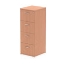 Impulse 4 Drawer Filing Cabinet Beech I000074 - UK BUSINESS SUPPLIES