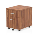 Dynamic Impulse 2 Drawer Mobile Pedestal Walnut I000124 - UK BUSINESS SUPPLIES