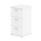 Impulse 3 Drawer Filing Cabinet White I000193 - UK BUSINESS SUPPLIES