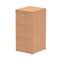 Impulse 3 Drawer Filing Cabinet Oak I000781 - UK BUSINESS SUPPLIES
