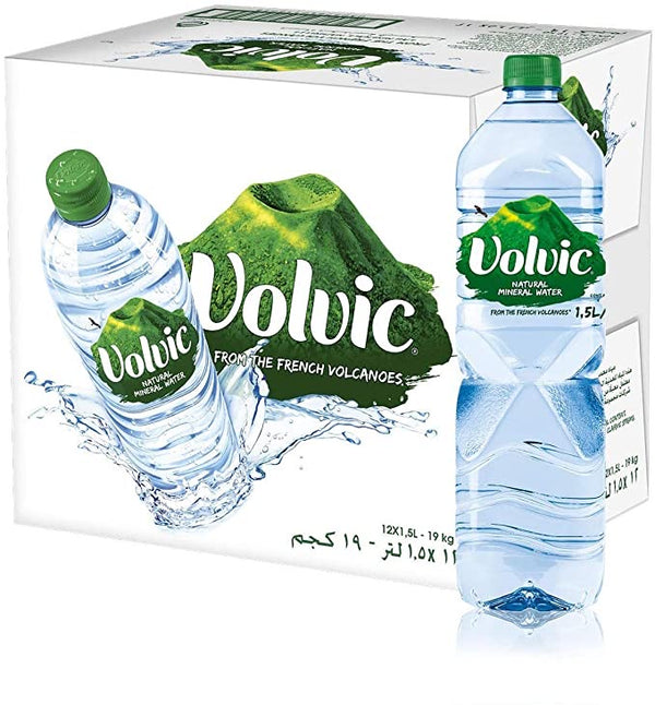 Volvic Natural Still Mineral Water 1.5 Litre 12 Pack - UK BUSINESS SUPPLIES