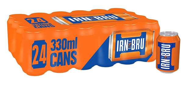 Barrs Irn Bru 330ml Cans (Pack of 24) - UK BUSINESS SUPPLIES