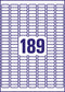 Avery Inkjet Mini Label 25x10mm 189 Per A4 Sheet White (Pack 4725 Labels) J8658-25 - UK BUSINESS SUPPLIES