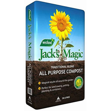 Westland Jack's Magic Multi-Purpose Compost 50 Litre - UK BUSINESS SUPPLIES