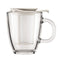Bodum Yo-Yo White Mug & Tea Strainer 0.35 Litre - UK BUSINESS SUPPLIES