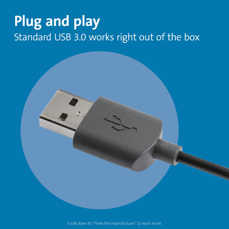 Kensington Wired Mouse Black K72356EU - UK BUSINESS SUPPLIES