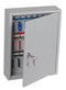 Phoenix Commercial Key Cabinet 42 Hook Key Lock Light Grey KC0601K - UK BUSINESS SUPPLIES