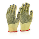 Beeswift Kutstop Extra Kevlar Dotted Gloves (Pair) - UK BUSINESS SUPPLIES