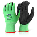 Kutstop Green Micro Foam Small Nitrile Gloves - Cut Resistance {All Sizes} - UK BUSINESS SUPPLIES