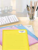 Avery Laser Mini Label 46x11mm 84 Per A4 Sheet White (Pack 8400 Labels) L7656-100 - UK BUSINESS SUPPLIES