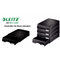 Leitz A4 Plus Black Modular Single Drawer Unit - UK BUSINESS SUPPLIES