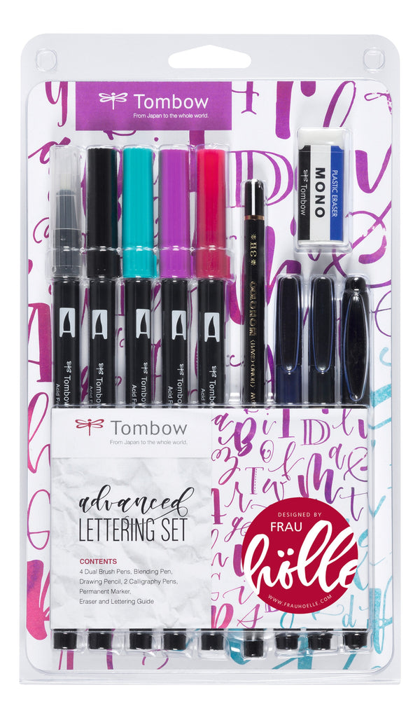 Tombow Advanced Hand Lettering Set - LS-ADV - UK BUSINESS SUPPLIES