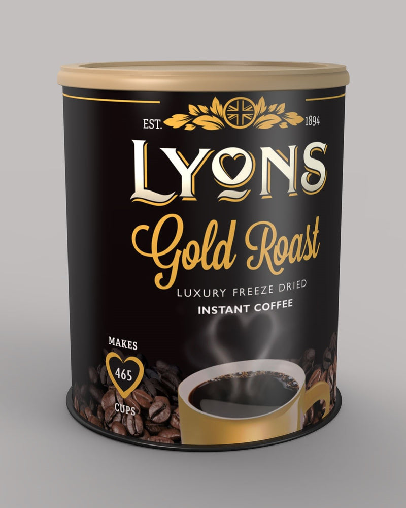 Lyons Gold Roast Freeze Dried Instant Coffee 750g - UK BUSINESS SUPPLIES
