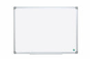 Bi-Office Earth-It Non Magnetic Melamine Whiteboard Aluminium Frame 1200x900mm - MA0500790 - UK BUSINESS SUPPLIES