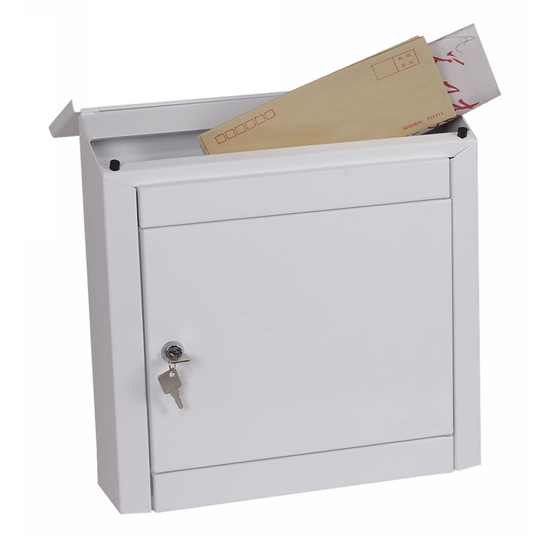 Phoenix Moda Top Loading White Mail Box (MB0113KW) - UK BUSINESS SUPPLIES