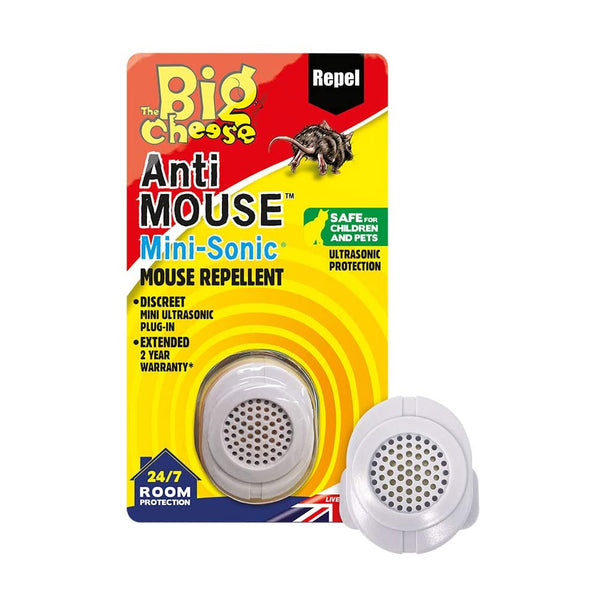Big Cheese Anti Mouse Mini-Sonic Mouse Repellent {STV826} - UK BUSINESS SUPPLIES