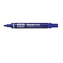 Pentel N50 Permanent Marker Bullet Tip 2.2mm Line Blue (Pack 12) - N50-C - UK BUSINESS SUPPLIES