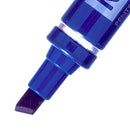 Pentel N60 Permanent Marker Chisel Tip 3.9-5.7mm Line Blue (Pack 12) - N60-C - UK BUSINESS SUPPLIES