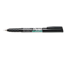 Pentel NMF50 Permanent Marker Superfine Tip 0.3mm Line Black (Pack 12) - NMF50-AO - UK BUSINESS SUPPLIES