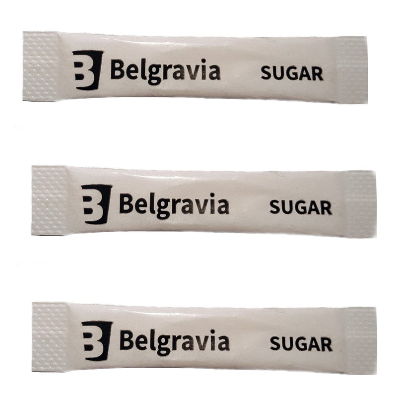 Belgravia Brown Sugar Sticks 1000's - UK BUSINESS SUPPLIES