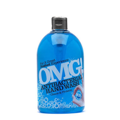 OMG Antibacterial Hand Wash 1 x 500ml OMG ANTIBACTERIAL HAND WASH 500ML - UK BUSINESS SUPPLIES