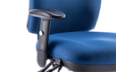 Chiro High Back Chair with Arms Blue OP000007 - UK BUSINESS SUPPLIES