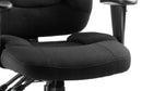 Galaxy Chair Black Fabric OP000064 - UK BUSINESS SUPPLIES