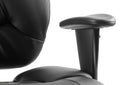 Galaxy Chair Black Leather OP000068 - UK BUSINESS SUPPLIES