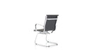 Nola Black Soft Bonded Leather Cantilever Chair OP000224 - UK BUSINESS SUPPLIES
