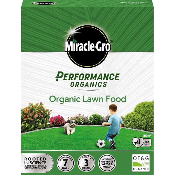 Miracle-Gro Performance Organics Lawn Feed - 100m2 - UK BUSINESS SUPPLIES