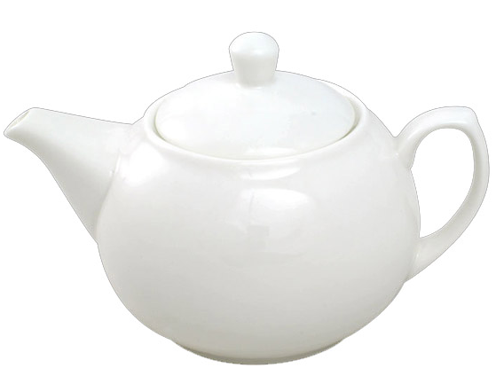 Orion White Teapot 1 Litre - UK BUSINESS SUPPLIES