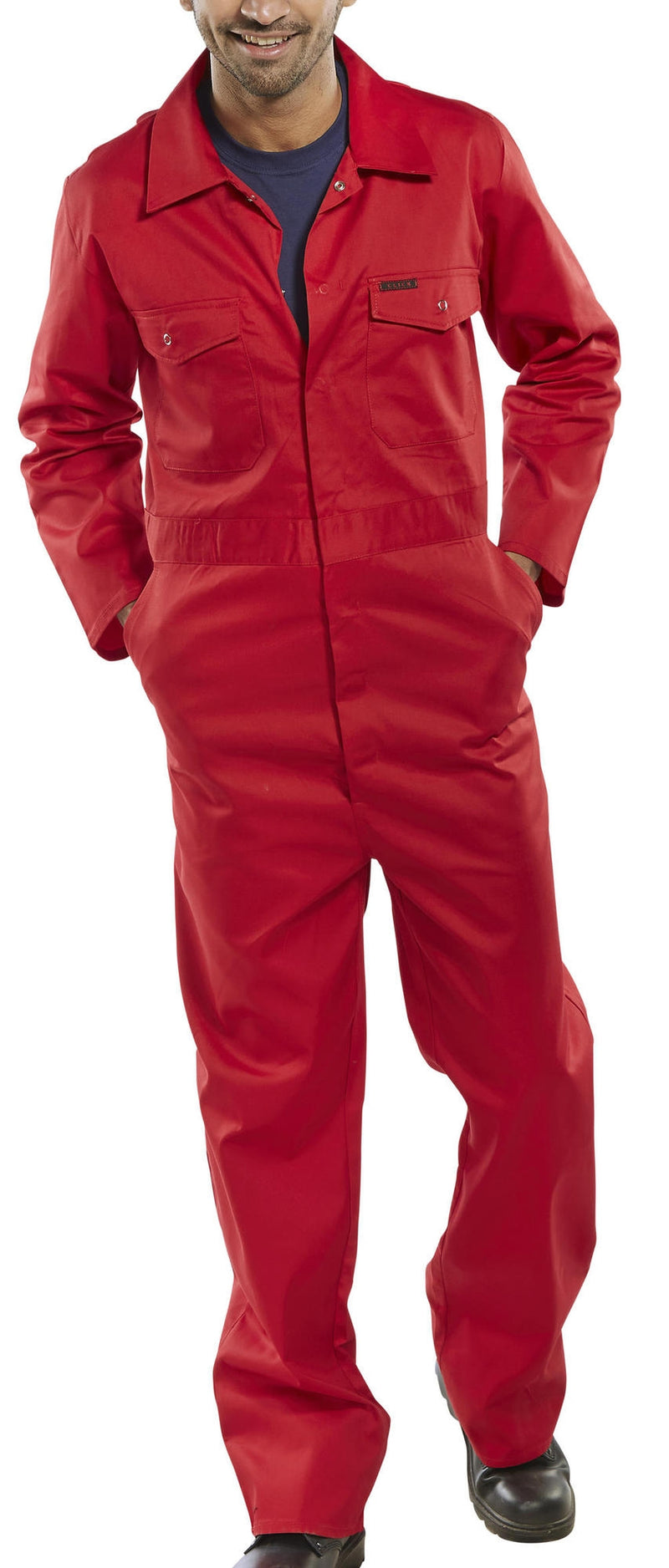 Beeswift Workwear Red Boiler Suit (All Sizes) - UK BUSINESS SUPPLIES