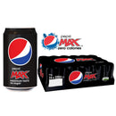 Pepsi Max Cola 330ml Cans (Pack of 24) - UK BUSINESS SUPPLIES
