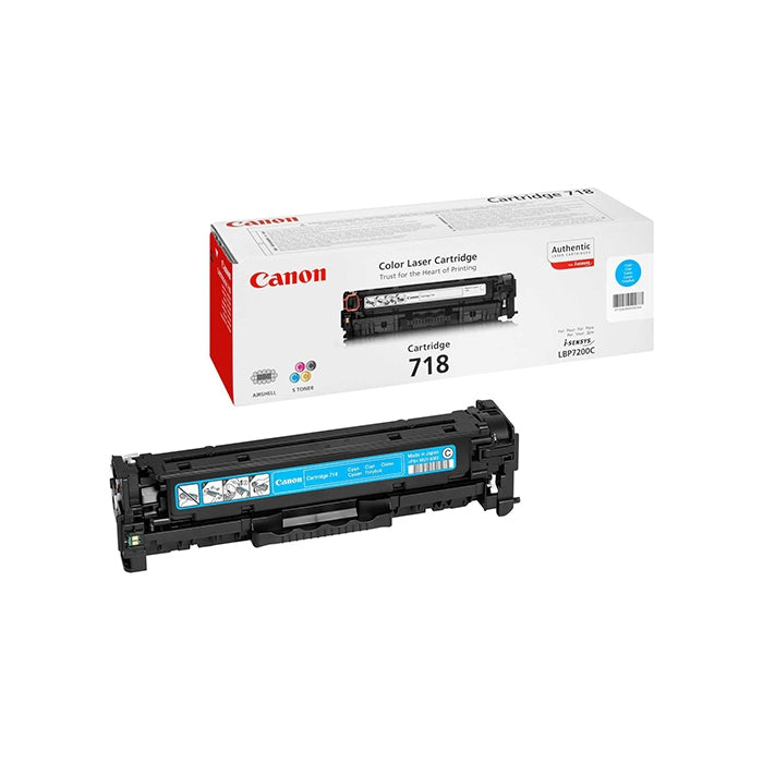 Canon 718C Cyan Toner Cartridge 2661B002 - UK BUSINESS SUPPLIES