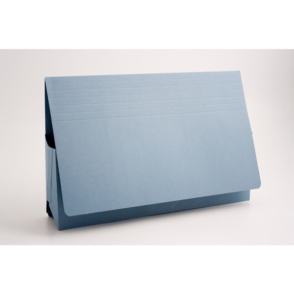 Guildhall Probate Wallet Manilla Foolscap 315gsm Blue (Pack 25) - PRW2-BLUZ - UK BUSINESS SUPPLIES