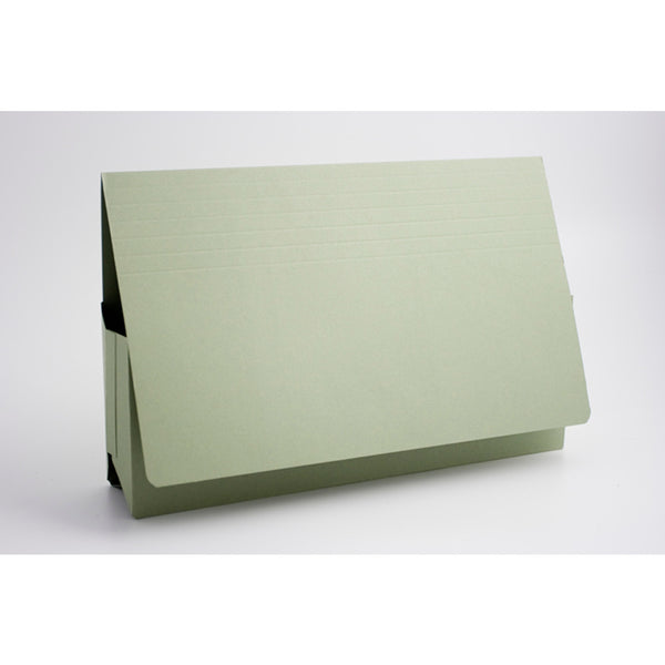 Guildhall Probate Wallet Manilla Foolscap 315gsm Green (Pack 25) - PRW2-GRNZ - UK BUSINESS SUPPLIES