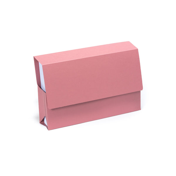 Guildhall Probate Wallet Manilla Foolscap 315gsm Pink (Pack 25) - PRW2-PNKZ - UK BUSINESS SUPPLIES