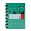 Pukka Pads Jotta Notebook Wirebound Perforated Ruled 200pp 80gsm A6 Ref JM036 [Pack 3] - UK BUSINESS SUPPLIES