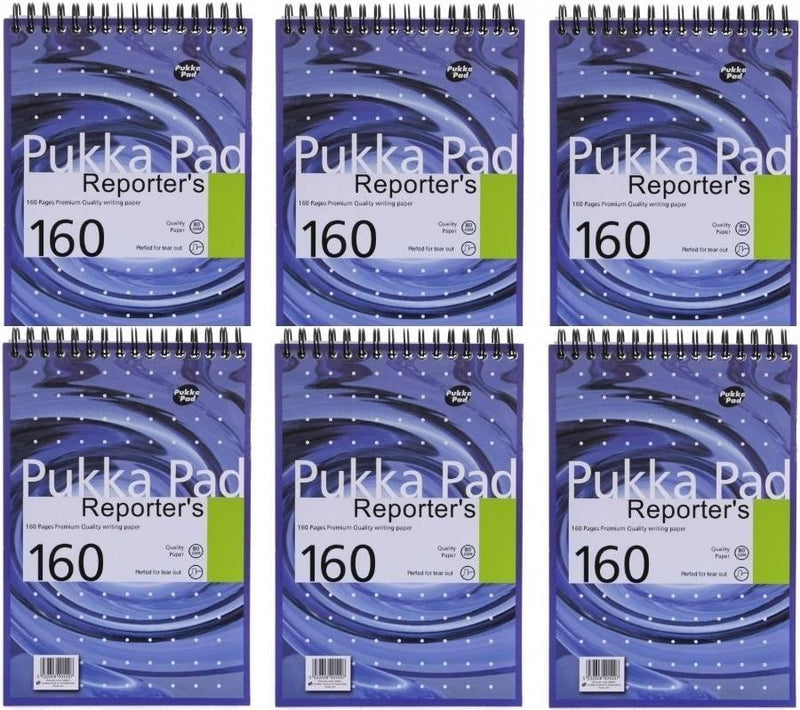 Pukka Pads Reporters Shorthand Notebook 80gsm 160 Pages NM001 {3 Pack} - UK BUSINESS SUPPLIES