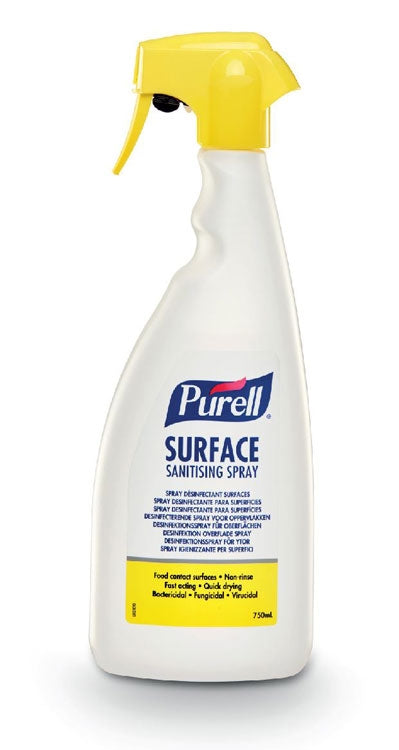 Purell Surface Sanitising Spray 750ml 32675-06-EEU - UK BUSINESS SUPPLIES