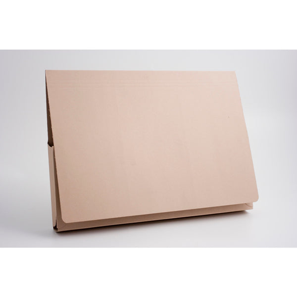 Guildhall Legal Wallet Manilla 356x254mm Full Flap 315gsm Buff (Pack 50) - PW3-BUFZ - UK BUSINESS SUPPLIES