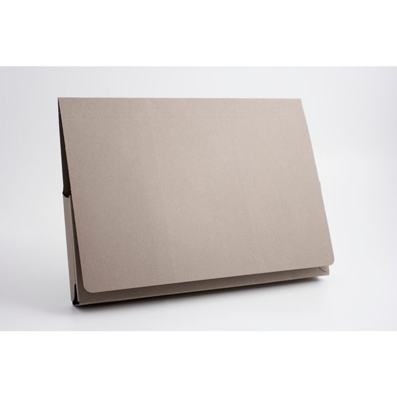 Guildhall Legal Wallet Manilla 356x254mm Full Flap 315gsm Grey (Pack 50) - PW3-GRYZ - UK BUSINESS SUPPLIES