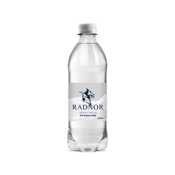 Radnor Hills Spring Sparkling Water 24 x 500ml (Plastic Bottle) - UK BUSINESS SUPPLIES