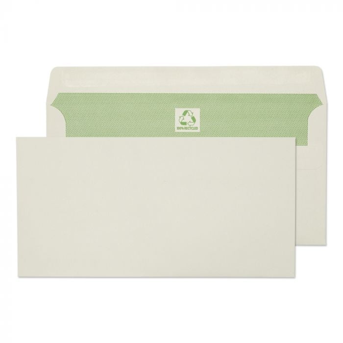Purely Enviromental  DL White Self Seal Envelopes 500's - UK BUSINESS SUPPLIES