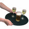 Round Bar tray -  14'' Black Non Slip Round Serving Drinks Trays - UK BUSINESS SUPPLIES