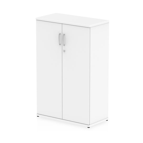 Dynamic Impulse 1200mm Cupboard White S00010 - UK BUSINESS SUPPLIES