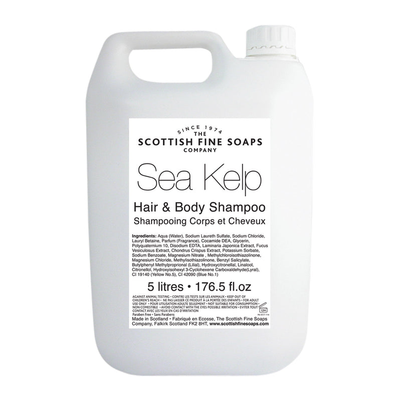 Scottish Fine Soaps Sea Kelp Luxury Hair & Body Wash 5 Litre - UK BUSINESS SUPPLIES